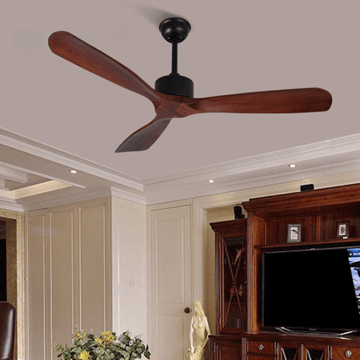 MIRODEMI® 52" Ceiling Fans for Home with Wooden Blades and Remote Control image | luxury furniture | wooden ceiling fans