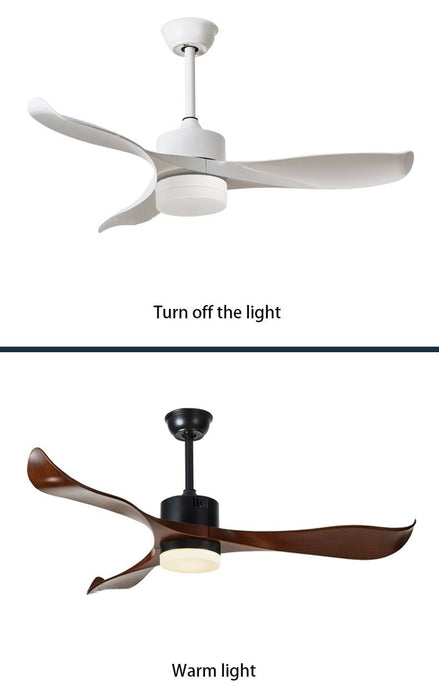 MIRODEMI® 52" Modern Ceiling Fan with Lamp and Remote Control image | luxury furniture | ceiling fans with lamp | home decor