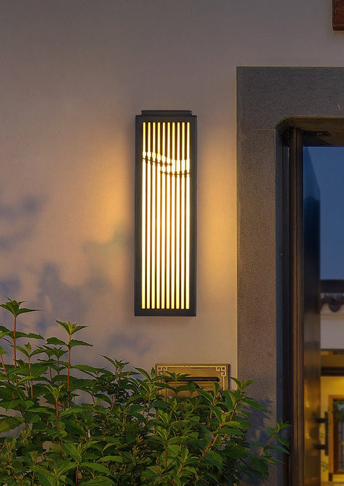 MIRODEMI® Modern Outdoor Wall Lamp in Chinese Style for Courtyard, Porch