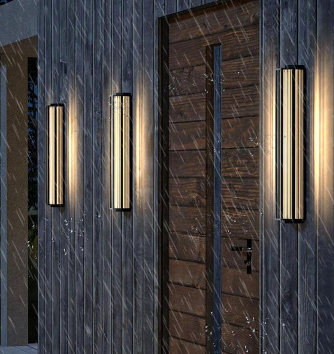 MIRODEMI® Creative Waterproof Outdoor LED Wall Sconce for Courtyard, Porch image | luxury lighting | waterproof wall lamps