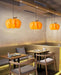 MIRODEMI® Japanese Vintage Designer Pendant Pumpkin Lamp for Hotel, Cafe image | luxury lighting | pumpkin lamps | cafe decor