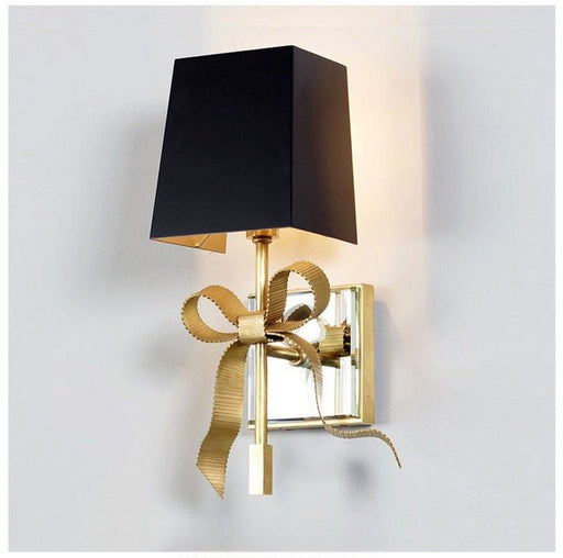 MIRODEMI® Retro LED Copper Wall Light with a Princess Bow for Living Room, Foyer image | luxury lighting | luxury wall lamps
