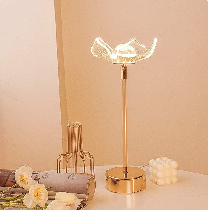 MIRODEMI® Modern Table LED Lamp in the Shape of Butterfly for Bedroom, Study