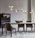MIRODEMI® Luxury Molecular-Shaped Chandelier for Living Room, Kitchen, Dining Room 17 Lights Small / Warm Light