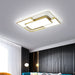 MIRODEMI® Modern Ceiling Light for Living Room, Bedroom, Dining Room Cool Light / Gold / L35.4xW23.6" / L90.0xH60.0cm
