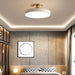 MIRODEMI® Minimalist Led Ceiling Lamp for Bedroom, Kitchen, Balcony, Corridor White / D23CM / Warm Light