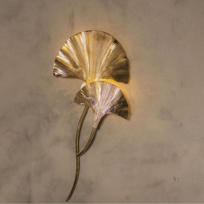 MIRODEMI® Luxury Wall Lamp in the Shape of Ginkgo Leaf for Living Room, Bedroom