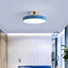 MIRODEMI® Minimalist Led Ceiling Lamp for Bedroom, Kitchen, Balcony, Corridor Blue / D23CM / Warm Light