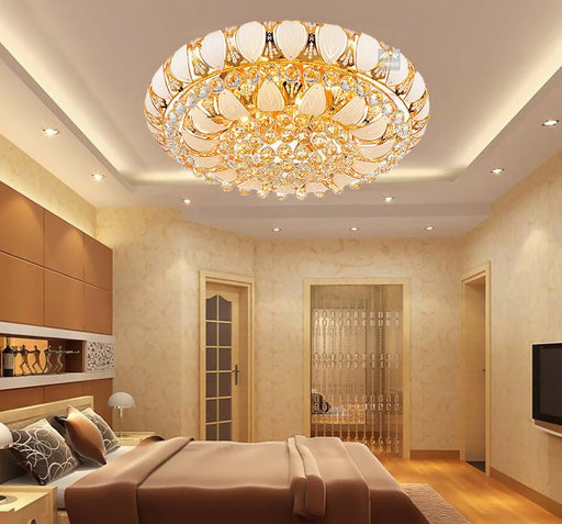 MIRODEMI® Luxury Modern Crystal LED Chandelier for Living Room, Bedroom, Study Cool Light / Dia31.4" / Dia80.0cm