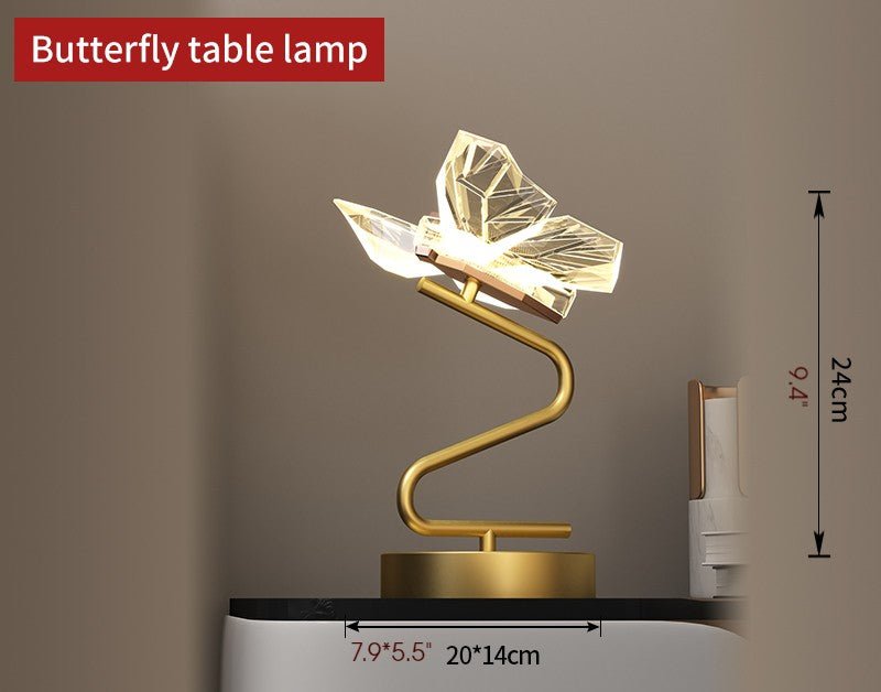 MIRODEMI® Creative Stylish Light in the Shape of Butterfly for Bedroom, Living Room image | luxury lighting | butterfly lamps