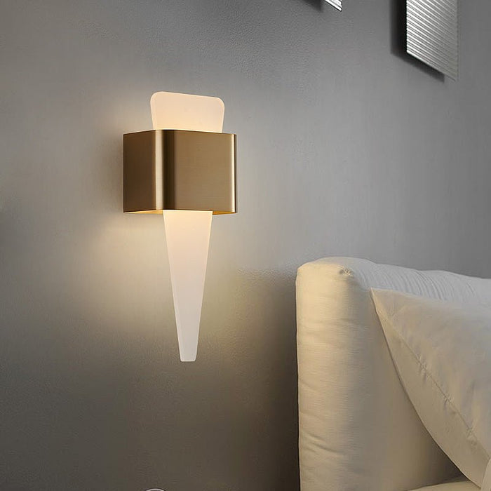 MIRODEMI® Creative Wall Lamp in the Shape of Shark Tooth for Living Room image | luxury lighting | shark tooth shape lamps