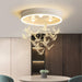 MIRODEMI® Decorative Lighting Fixture for Bedroom, Living Room, Stairway Warm Light / White / Dia50.0cm / Dia19.7"