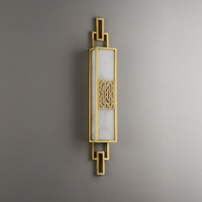 MIRODEMI® Luxury Copper Wall Lamp in Chinese Style for Bedroom, Living Room image | luxury lighting | chinese style wall lamp