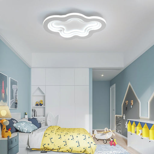MIRODEMI® Minimalist Cloud LED Ceiling Light For Kids Room, Living Room, Study Cool Light / L19.7xW12.6" / L50.0xW32.0cm