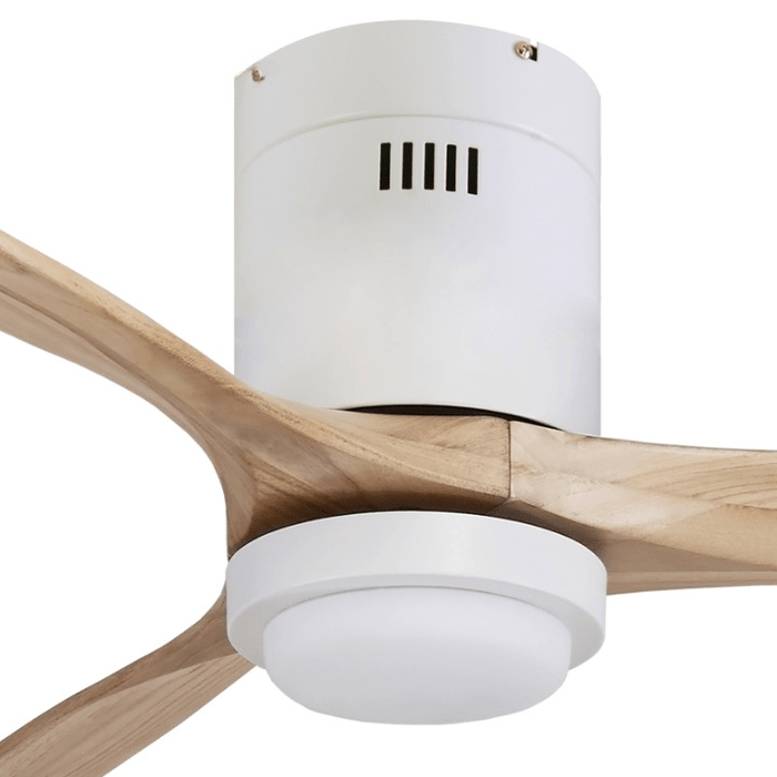 MIRODEMI® 66" Modern Solid Wood Led Ceiling Fan With Remote Control image | luxury furniture | ceiling fans with led lamp