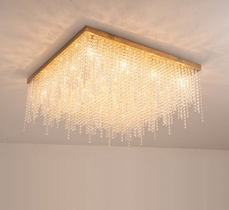 MIRODEMI® Modern Square LED Ceiling Chandelier for Living Room, Bedroom