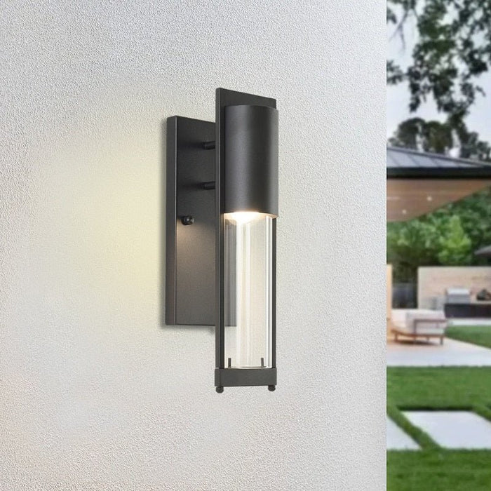 MIRODEMI® Retro Vintage Black/Bronze Outdoor Waterproof LED Wall Lighting for Porch