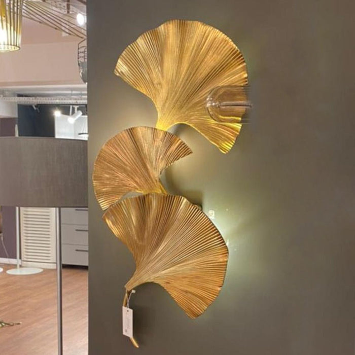 MIRODEMI® Luxury Wall Lamp in the Shape of Ginkgo Leaf for Living Room, Bedroom