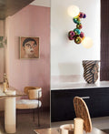 MIRODEMI® Modern Wall Lamp in the Shape of Colorful Spheres, Living Room image | luxury lighting | luxury wall lamps