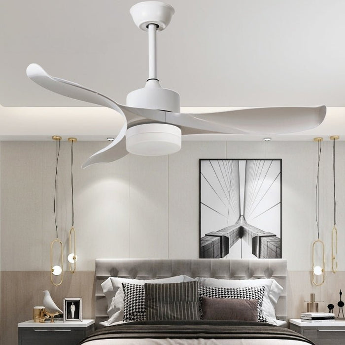 MIRODEMI® 52" Modern Ceiling Fan with Lamp and Remote Control