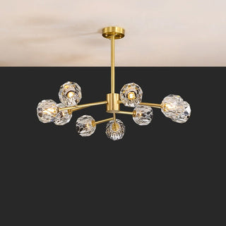 MIRODEMI® Luxury Crystal LED Chandelier for Dining Room, Kitchen, Living Room image | luxury lighting | crystal chandeliers