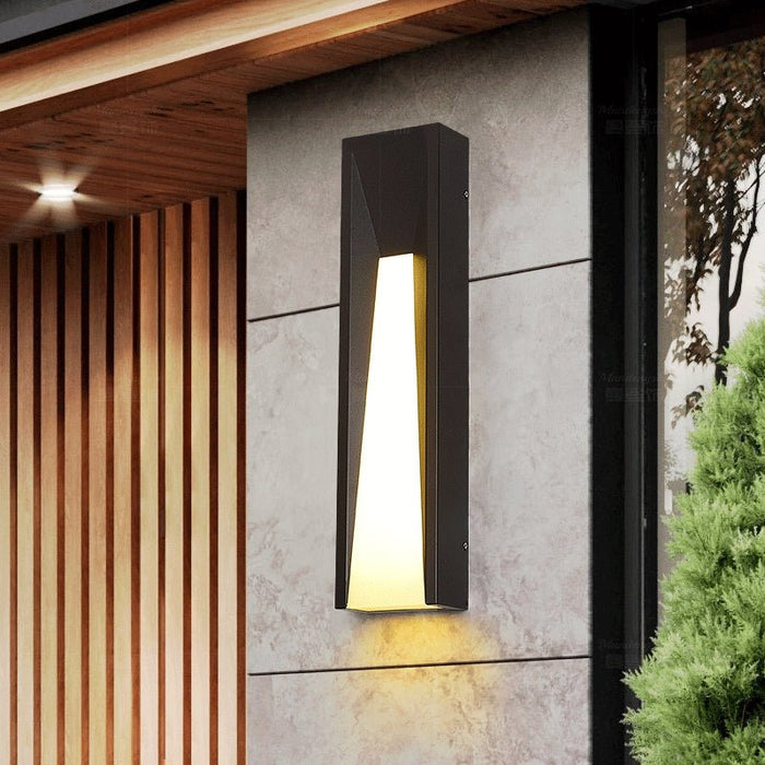 MIRODEMI® Modern Outdoor LED Waterproof Wall Lamp for Courtyard, Balcony