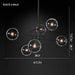MIRODEMI® Art Deco Styled Glass Ball Shaped Led Chandelier for Living Room, Bedroom, Dining Room image | luxury furniture