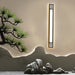 MIRODEMI® Outdoor Black Waterproof Long LED Wall light For Garden, Villa, Balcony L19.7*H4.7" / Warm white / B