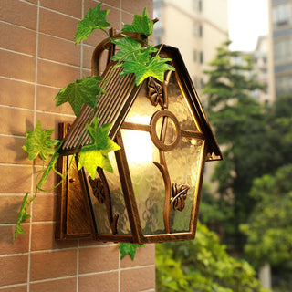 MIRODEMI® Creative Outdoor LED Waterproof Wall Sconce in a Rustic Style for a Porch image | luxury lighting | waterproof lamp