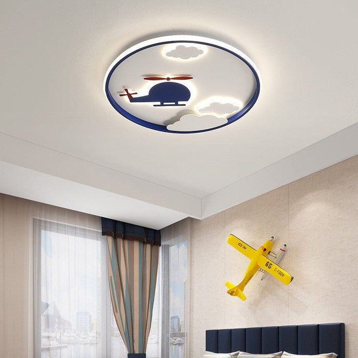 MIRODEMI® Decorative LED Ceiling Helicopter Lamp for Kids Room, Bedroom, Living Room image | luxury lighting | lamps for kids