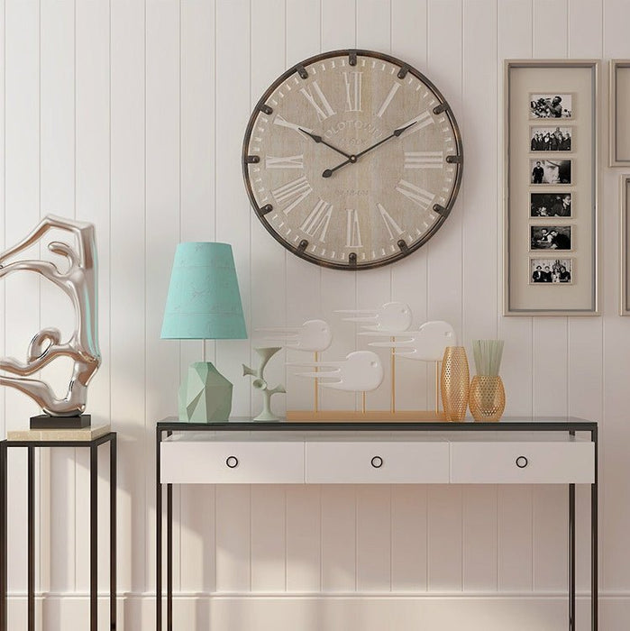Rustic Styled  Wall Clock