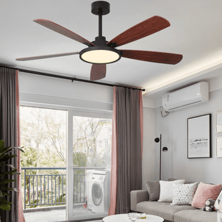 MIRODEMI® 52" Indoor Led Ceiling Fan with Lamp and Remote Control image | luxury furniture | ceiling fans with lighting