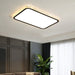 MIRODEMI® Rectangle Crystal LED Ceiling Light For Bedroom, Living Room, Dining Room image | luxury lighting | luxury decor