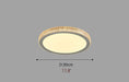 MIRODEMI® Round Crystal LED Ceiling Light For Bedroom, Living Room, Dining Room Brightness Dimmable / Gray / Dia11.8" / Dia30.0cm