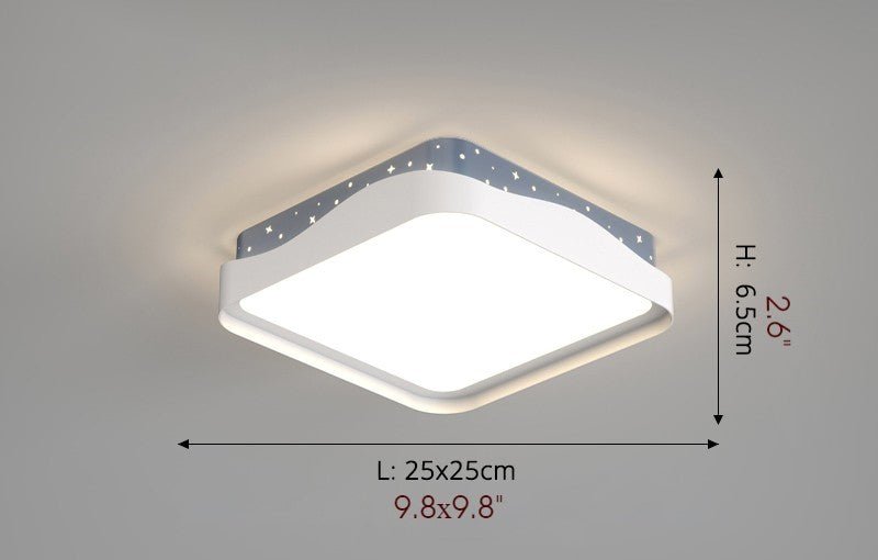 MIRODEMI® Modern Square LED Ceiling Lamp for Corridor, Bedroom, Kitchen