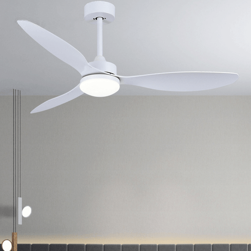 MIRODEMI® 52" Fashion Ceiling Fan With Lamp, Plastic Blades and Remote Control image | luxury furniture | fans with lamp