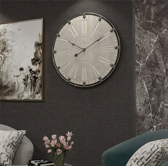 Rustic Styled  Wall Clock
