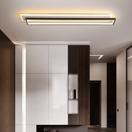 MIRODEMI® Modern Creative LED Ceiling Light For Corridor, Staircase, Hallway Black / L15.7xW5.9" / L40.0xW15.0cm