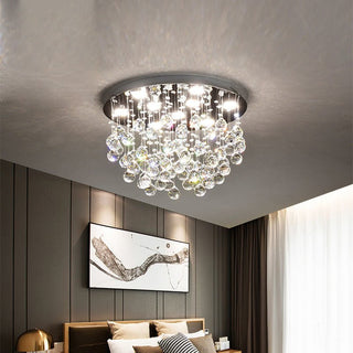 MIRODEMI® Luxury Round Crystal LED Ceiling Lamp for Living Room, Bed Room image | luxury lighting | luxury ceiling lamps