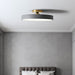 MIRODEMI® Minimalist Led Ceiling Lamp for Bedroom, Kitchen, Balcony, Corridor Gray / D23CM / Warm Light
