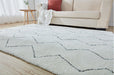 Modern White Soft Rectangle Area Carpet