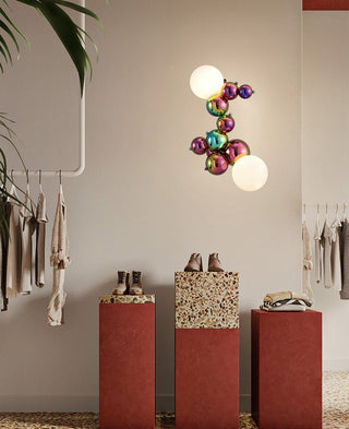 MIRODEMI® Modern Wall Lamp in the Shape of Colorful Spheres, Living Room image | luxury lighting | luxury wall lamps