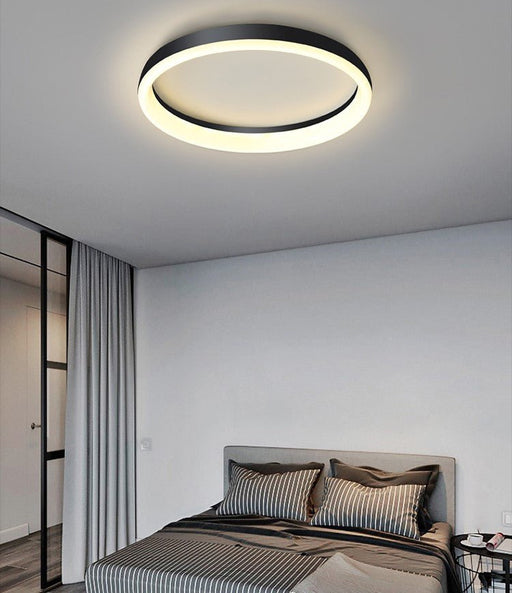 MIRODEMI® Round LED Ceiling Lamp For Bedroom, Kitchen Dining Room image | luxury lighting | ring ceiling lamps | luxury lamps