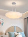 MIRODEMI® Cloud Pumpkin Shaped Drum Pendant Lamp for Children's Room Changeable / D / L30.0xH15.0cm / L11.8xH5.9"