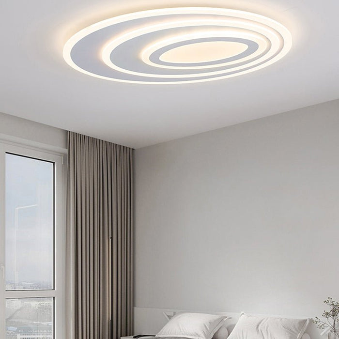 MIRODEMI® Minimalist Oval LED Ceiling Light For Kids Room, Living Room, Study Cool Light / L19.7xW15.7" / L50.0xW40.0cm