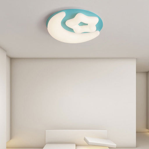 MIRODEMI® Creative LED Ceiling Lamp For Kids Room, Living Room, Bedroom Blue
