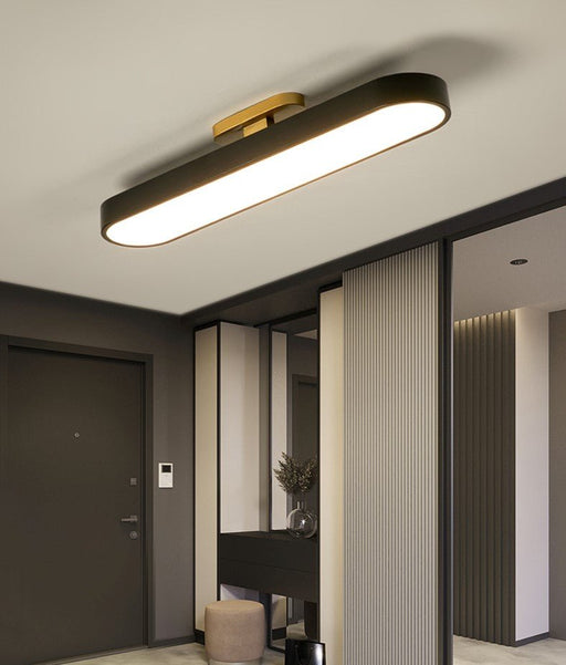 MIRODEMI® Modern 360 Degree Rotating LED Celling Light for Living Room, Study Brightness Dimmable / L19.7" / L50.0cm