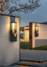 MIRODEMI® Black Solar Outdoor Original Design Waterproof Wall Light For Garden, Courtyard