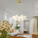 MIRODEMI® Modern Ceiling Chandelier in the Shape of Flower for Bedroom, Dining Room image | luxury lighting | flower lamps