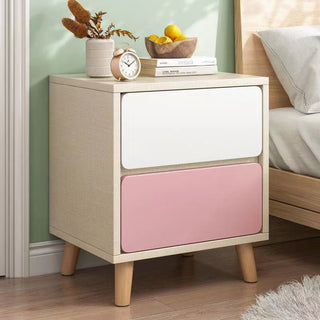 Nordic Wooden Bedside Table Of Drawers For Bedroom image | luxury furniture | luxury tables | wooden tables | luxury decor